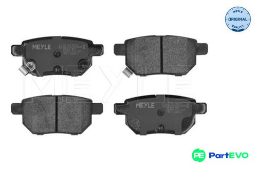 Meyle rear disc - rear, brake