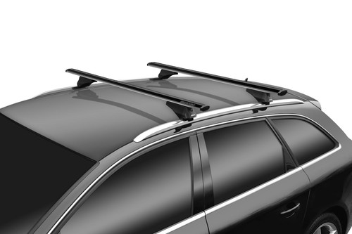 Menabo black roof bars - menabo, fits